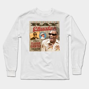 Ray Charles - The Classic Country Collection Long Sleeve T-Shirt